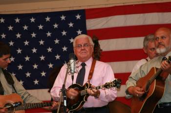 Paul Williams and the Victory Trio Onstage at Bean Blossom